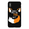 for fox sake iPhoneX Case