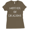 mother of dragons (3) Ladies Fitted T-Shirt