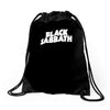 black sabbath metal rock baseball jersey Drawstring Bags