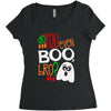 do you even boo bro halloween Women's Triblend Scoop T-shirt