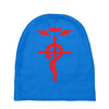 fma full metal alchemist cross inspired ladies Baby Beanies