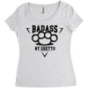badass ny Women's Triblend Scoop T-shirt