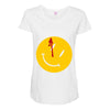 watchmen comedian rorschach comic adult movie Maternity Scoop Neck T-shirt