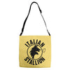 Rock Balboa italian stallion Adjustable Strap Totes
