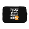 funny little brains Laptop sleeve