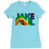 jake paul Jungle Parrot Ladies Fitted T-Shirt