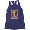 try to take over the world Racerback Tank