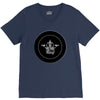 black king V-Neck Tee
