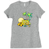 summer beach Ladies Fitted T-Shirt