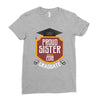 proud sister of a 2018 graduate. Ladies Fitted T-Shirt