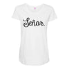 senor Maternity Scoop Neck T-shirt