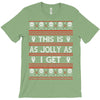 emo gothic ugly christmas sweater. T-Shirt