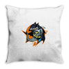 shark knight graphic Throw Pillow