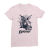 night of the fangaroo Ladies Fitted T-Shirt