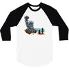 the planet of the kong 3/4 Sleeve Shirt