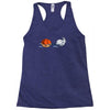 the hare and the shell Racerback Tank
