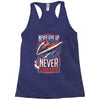 never surrender Racerback Tank