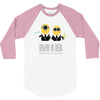 men in black 3/4 Sleeve Shirt