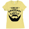 mens grandads bearded Ladies Fitted T-Shirt