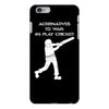 alternatives to war play cricket batting anti war stencil tour iPhone 6/6s Plus Case
