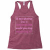 If My Uterus Racerback Tank