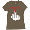 jungle red Ladies Fitted T-Shirt