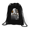 Beer Club Pub Drawstring Bags