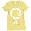 test subject 2 Ladies Fitted T-Shirt