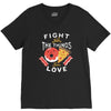 fight for the things you love pizza donuts V-Neck Tee