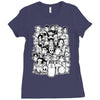 point and click Ladies Fitted T-Shirt