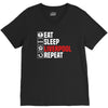 eat sleep liverpool V-Neck Tee