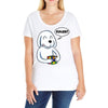 smart dog Ladies Curvy T-Shirt