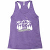 i hate people Racerback Tank