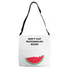 Don't Eat Watermelon Seeds Adjustable Strap Totes