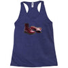 red doc marten skinhead boots, ideal birthday present or gift Racerback Tank