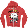 school...yaay! Zipper Hoodie