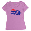 born bad Women's Triblend Scoop T-shirt