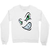 angry cartoon face Crewneck Sweatshirt