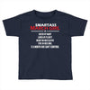 Smartass March Girl Toddler T-shirt