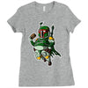 boba fatt Ladies Fitted T-Shirt