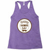 HAPPY FATHER DAY Racerback Tank