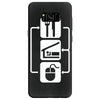 v2 eat sleep computer mouse Samsung Galaxy S8 Case