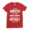 i was addicted to the hokey pokey Ladies Fitted T-Shirt