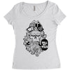 dead men Women's Triblend Scoop T-shirt