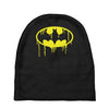 batman dying bleeding logo Baby Beanies