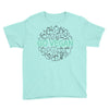 go vegan 3 Youth Tee
