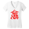 ho lee chit Women's V-Neck T-Shirt