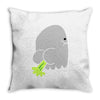fart ghost Throw Pillow