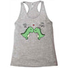 t rex problems Racerback Tank