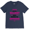 The Best Grammy Was Born In Sebtember V-Neck Tee